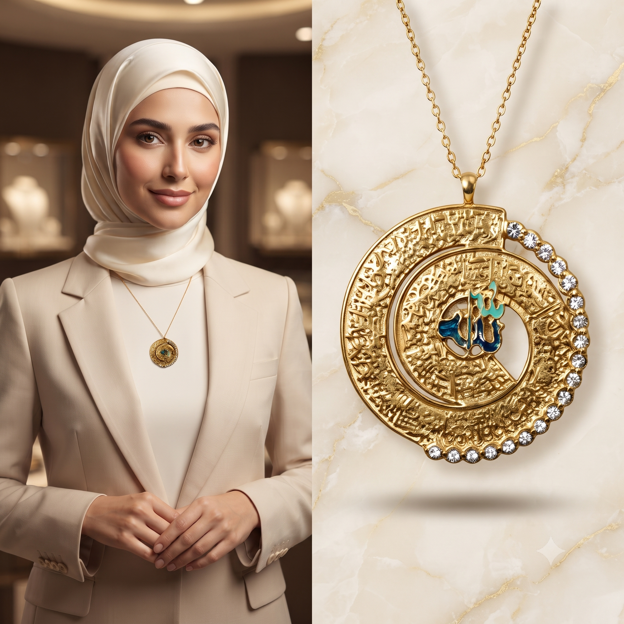 قلادة_دائرية_بزخارف_ملكية