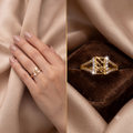 Two-line ring