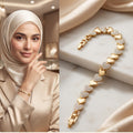 سوار حبات ذهبية