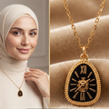 سلسلة ساعة بيضاوية