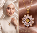 Trendy Floral Necklace