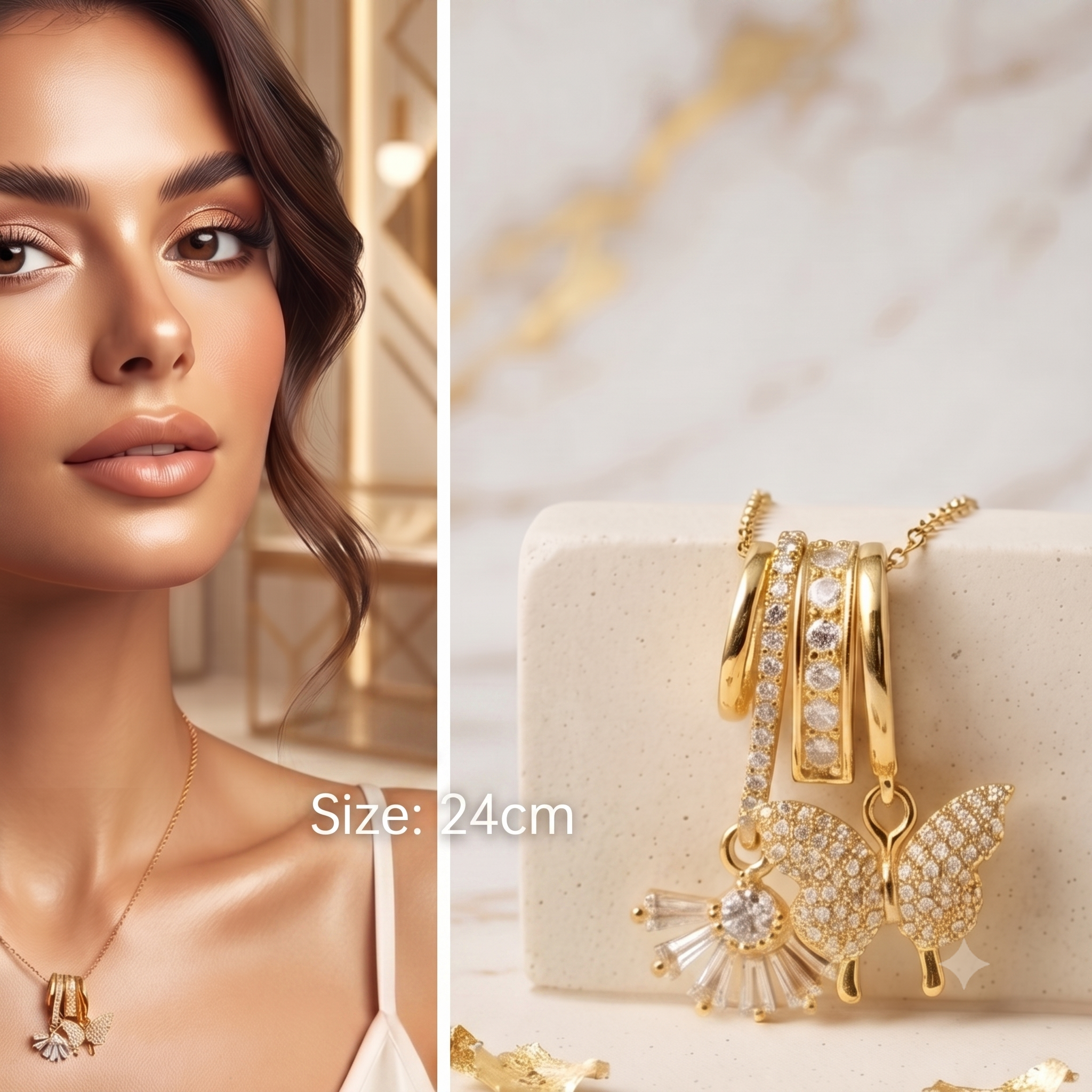 Butterfly and Rose Series