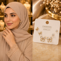 حلق فراشة صغننة