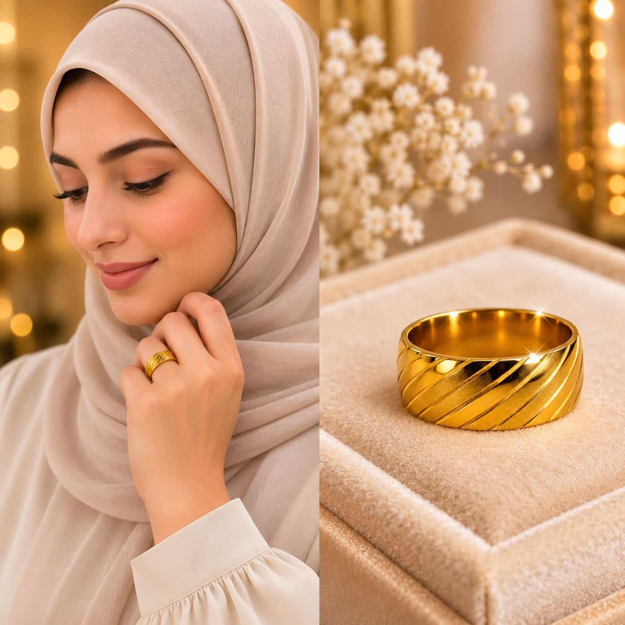 بريق الملمس