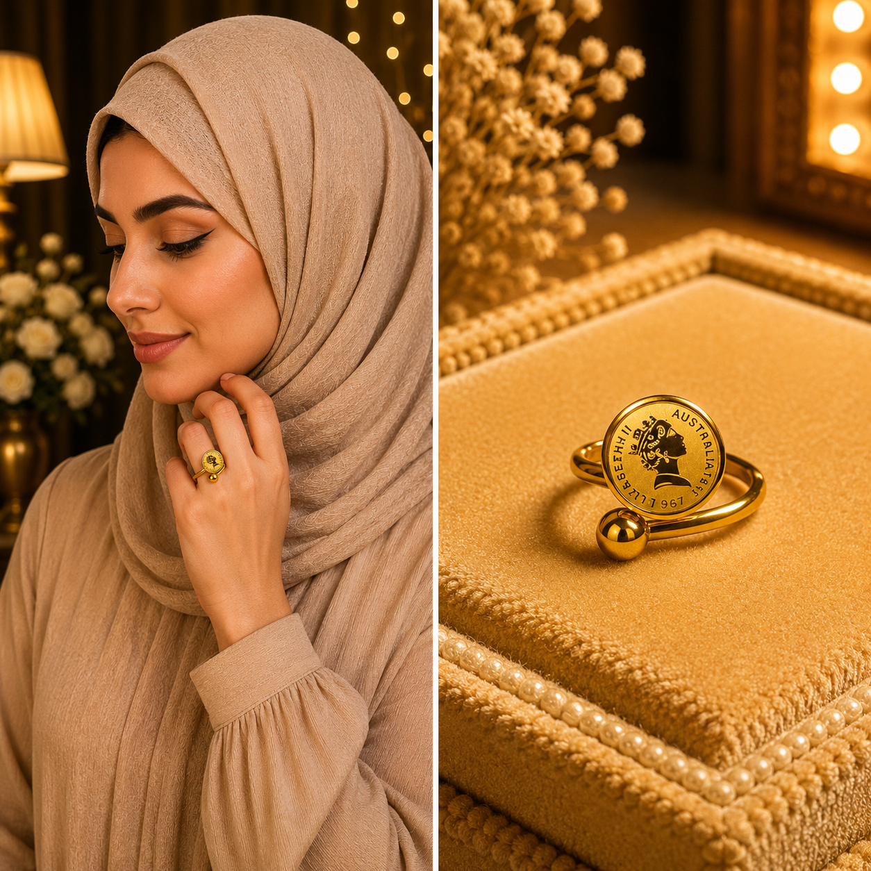 دبلة العملة الذهبية
