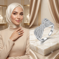 خاتم الفيونكة الملكية الفضية