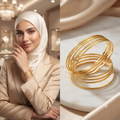 أساور_ذهبية_فتفيت السكر صغير (القطعة )